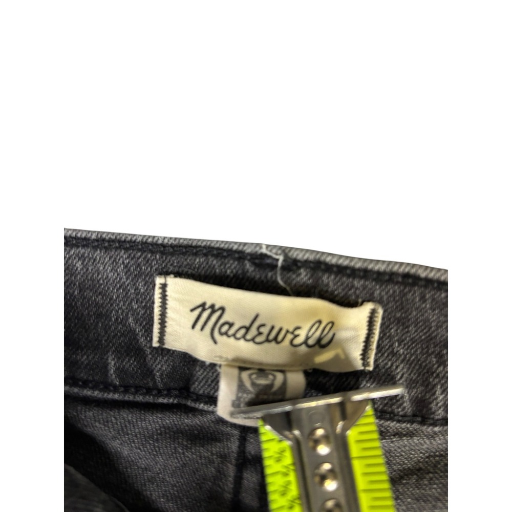 Madewell‎ The Perfect Vintage Jean High Rise Tapered Leg Washed Black Size 25 - Picture 3 of 7